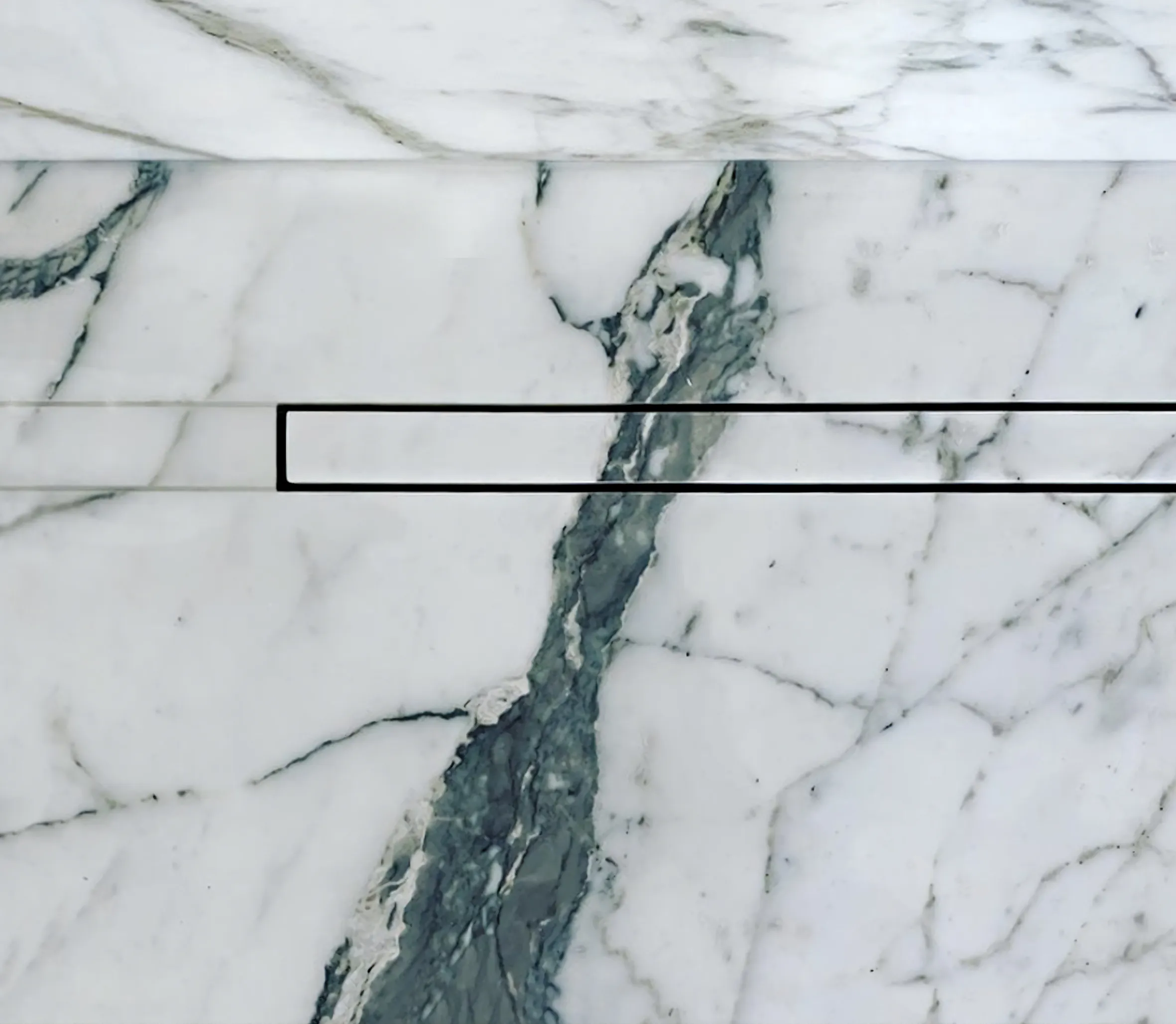 Secret Line tileable shower drain